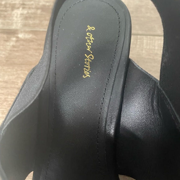 & Other Stories Black Heels - NWT - Size 37 - Picture 6 of 6
